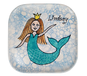 Princeton Mermaid Plate