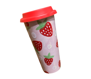 Princeton Strawberry Travel Mug