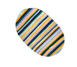 Princeton Stripes Platter