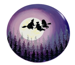 Princeton Kooky Witches Plate