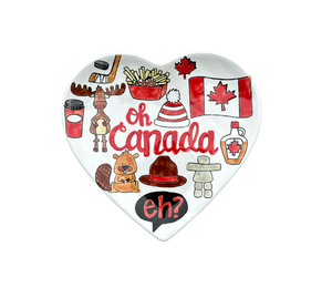 Princeton Canada Heart Plate