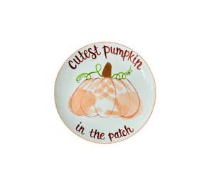 Princeton Cutest Pumpkin Plate