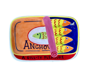 Princeton Anchovies App Plate