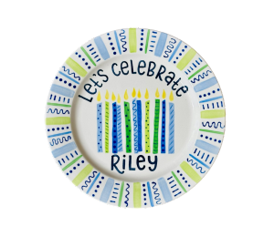 Princeton Let's Celebrate Plate