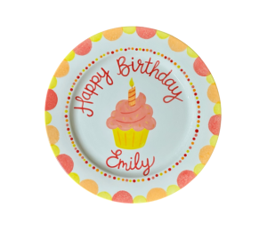 Princeton Birthday Cupcake Plate