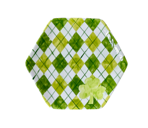 Princeton Irish Argyle Plate