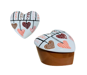 Princeton Heart Slanted Box