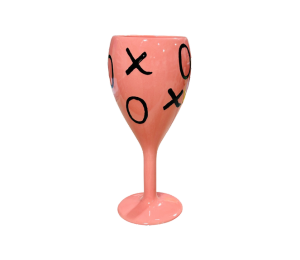 Princeton XOXO Wine Glass
