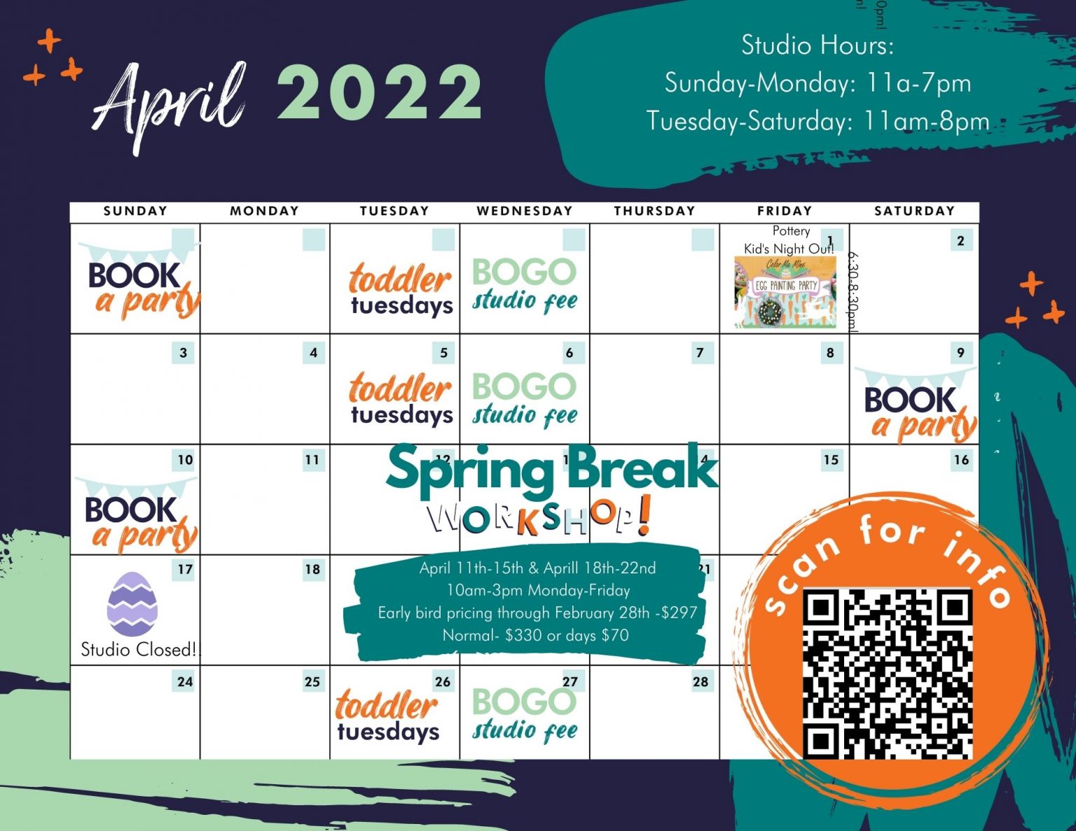 April Event Calendar Princeton