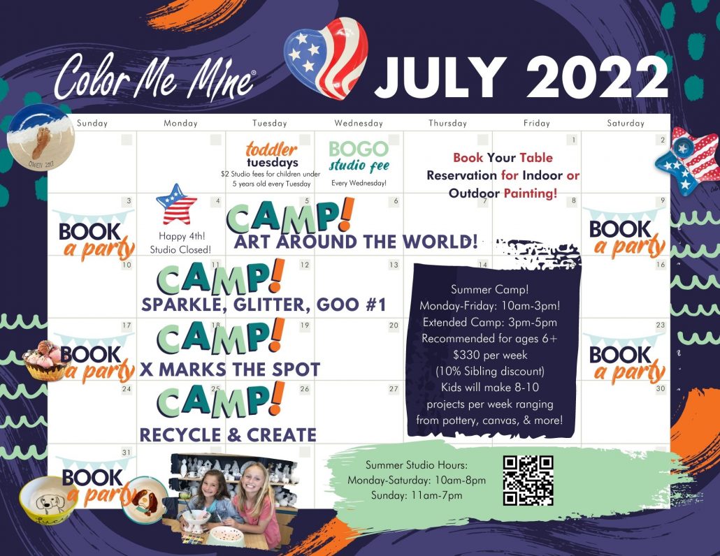 July Event Calendar Princeton